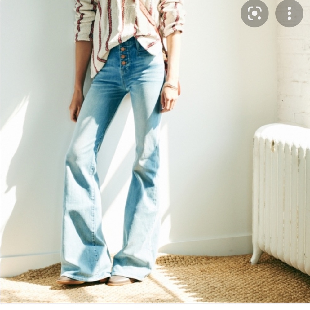 Madewell flea market flare size 30